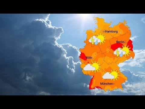 Weather: Some showers and thunderstorms (18.07.2019)