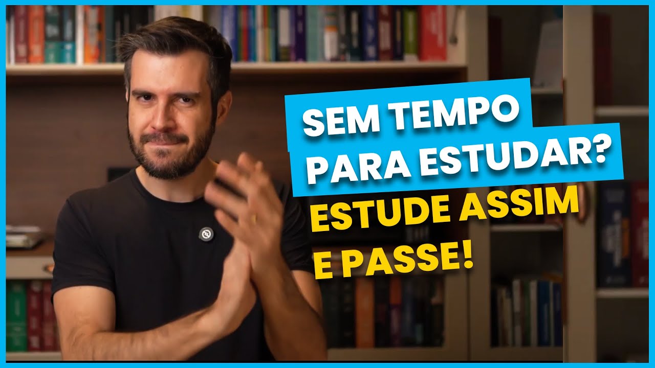 Como ESTUDAR com Mais EFICIÊNCIA para Concursos?