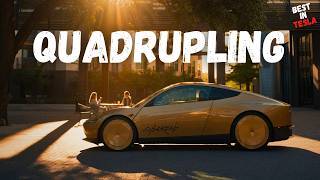 Cybercab is ramping - Tesla’s Physical AI is about to take off - Quadrupling its Robotaxi fleet