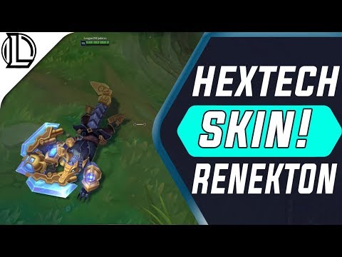 Hextech RENEKTON New Skin Spotlight - League of Legends