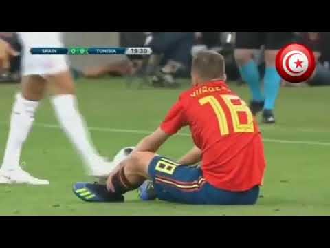 Dylan Bronn #Espagne VS Tunisie 2018__ ديلان برون
