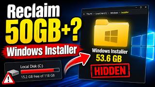 This HIDDEN Windows Folder is STEALING Your Storage Space