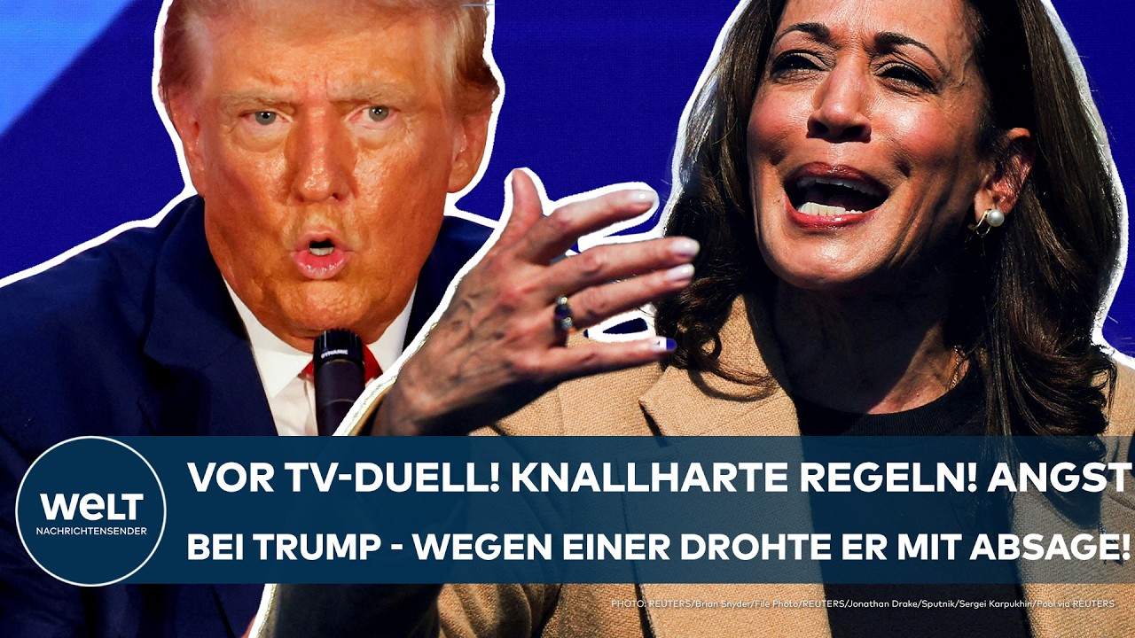 USA: Before TV duel! Seven tough rules! Because of one of them, Donald Trump threatened to cancel