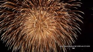 preview picture of video 'Amazing fireworks in Katakai Fireworks Festival, videoed from the air.'