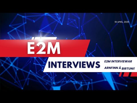 E2m interview við Arnfinn á birtuni