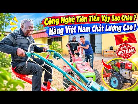 Bác Trưởng C.An Huyện Ngạc Nhiên , Khi Nhìn Thấy Máy Cày Việt Nam , Ngồi Lên Đã Lái Được Ngay !