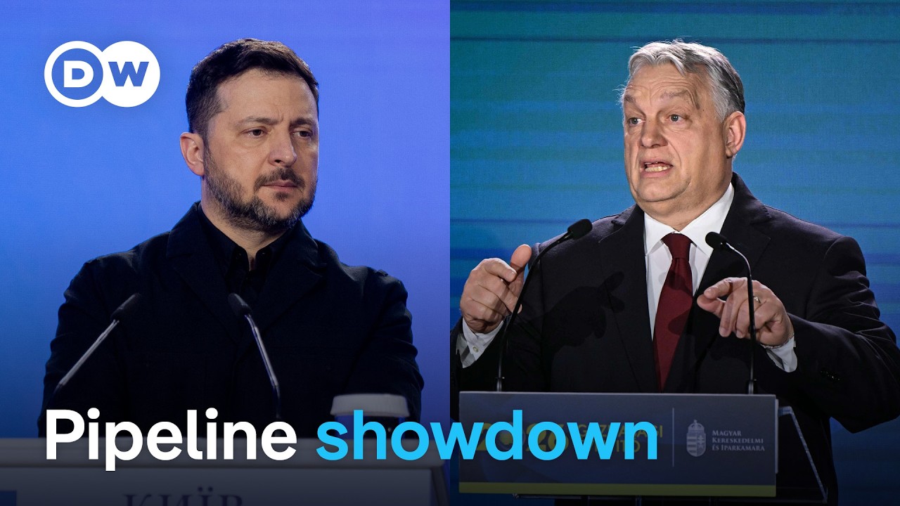 Why Ukraine and Hungary are fighting over Russian oil | DW News