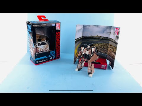 Transformers Rise of the Beasts Studio Series Deluxe Class WHEELJACK Video Review