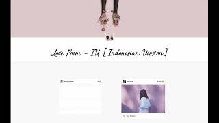 Download lagu 아이유 (IU) - Love Poem | Indonesia cover by everydei mp3