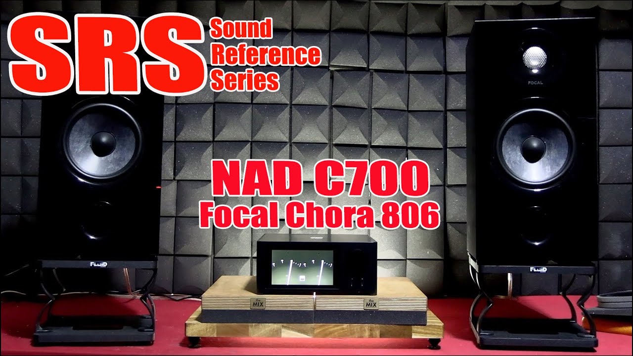 [SRS] FOCAL Chora 806 Bookshelf Speakers / NAD C700 Integrated Amplifier