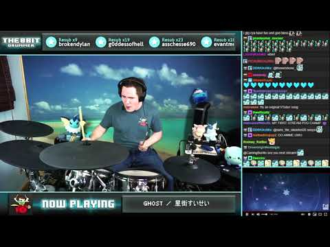 The8bitdrummer plays "GHOST" by Hoshimachi Suisei