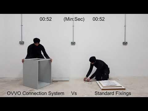 OVVO Quick Assembly Vs Standard Kitchen Cabinet