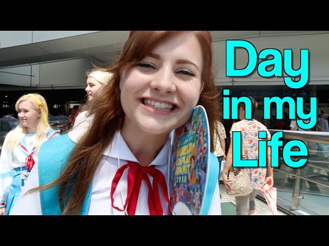 DAY IN MY LIFE IN JAPAN: Cosplay & Voice Acting with Romi Park!