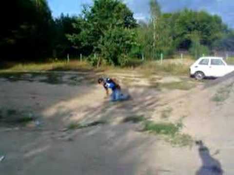 Backflip Attempt by Kuba Jamaj '05