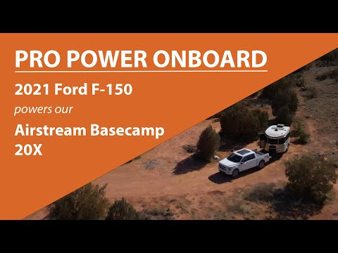 Can the 2021 Ford F-150 Power an RV Travel Trailer? Pro Power Onboard Tested on an Airstream