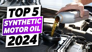 Top 5 Best Synthetic Oil For Car | Best Motor Oil 2024