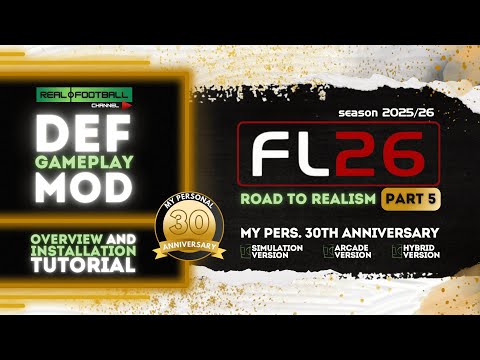Football Life 2026 | FL26 | The DEFINITIVE GAMEPLAY MOD | Overview and Installation Tutorial