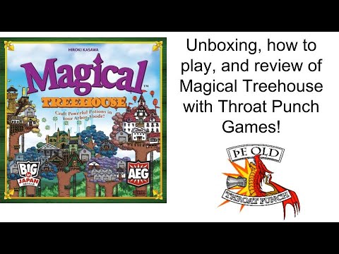 Ring Side Report of Magical Treehouse with Unboxing, How to Play, and Review