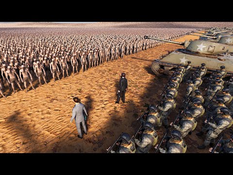 Earth's Last Stand against 6 MILLION ZOMBIES! - Ultimate Epic Battle Simulator 2 UEBS 2