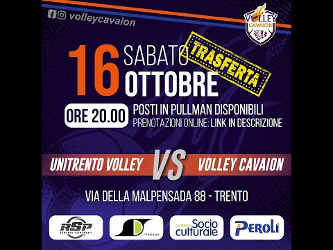 UniTrento Vs Volley Cavaion