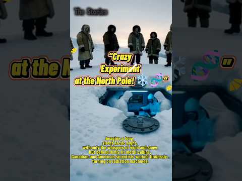 “Crazy Experiment at the North Pole! ❄️🧬”#shorts #story #facts #history #trending #shortvideo