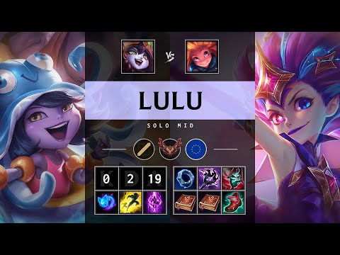 Lulu Mid vs Zoe - EUW Grandmaster Patch 14.24