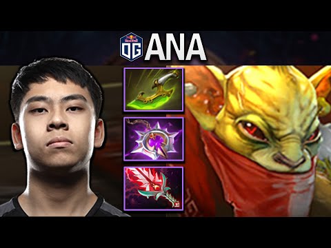 OG.ANA SMURF BOUNTY HUNTER WITH 30 KILLS - DOTA 2 7.28 GAMEPLAY