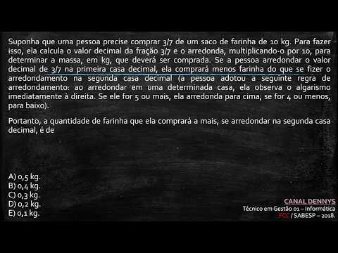 Quanto é 3/7 de 10 Kg ? #FCC