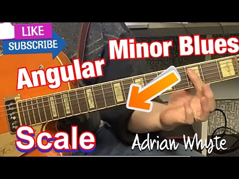 Scales for Psychobilly Guitar : Angular Minor Blues