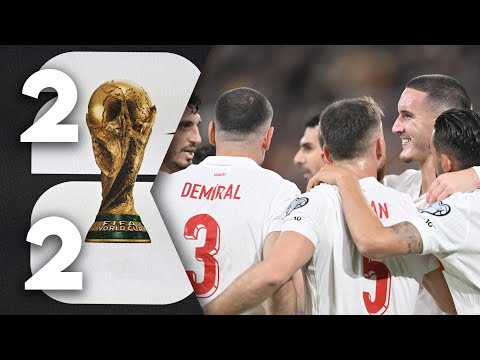 İspanya - Türkiye (2-2) Maç Özeti | FIFA Dünya Kupası Elemeleri  ⁨@ExxenSpor⁩