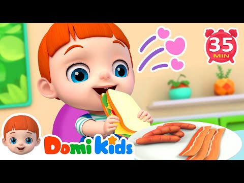 Good Morning,Domi🌞+ More Domikids Baby Songs & Nursery Rhymes | Educational Songs
