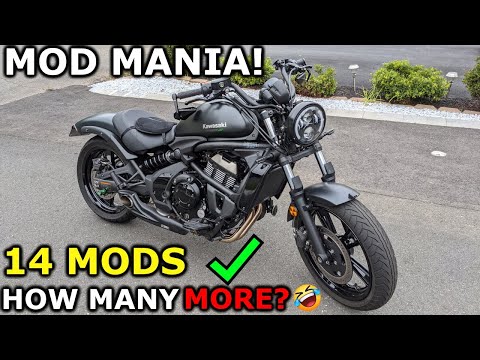 Must Have Mods for Vulcan 650 S Best Mods for Kawasaki Vulcan 650 S Motovlog