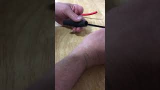 Spark plug boot  zip tie tip