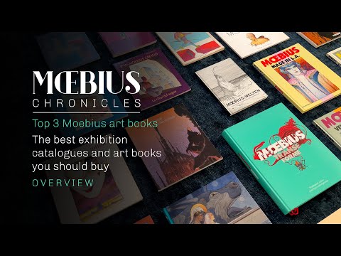 The top 3 Moebius books - Ranking all of Moebius' art books and exhibition catalogues