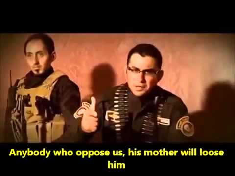 Brave iraqi shia-militants are singing about the rats from ISIS