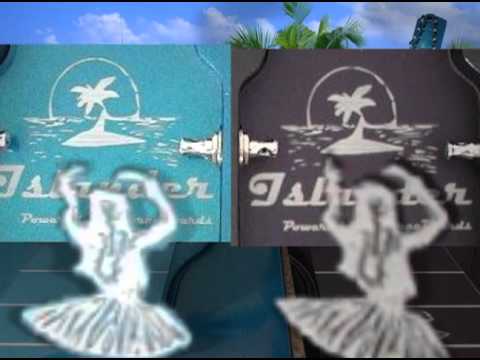 GeorgeBoards 2012 Islander Sustain Monsters Lap Steel Guitars twin hulas