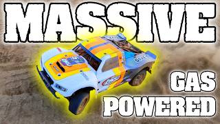 Massive Gas Powered 5th Scale RC Car Losi 5ive-T 2.0