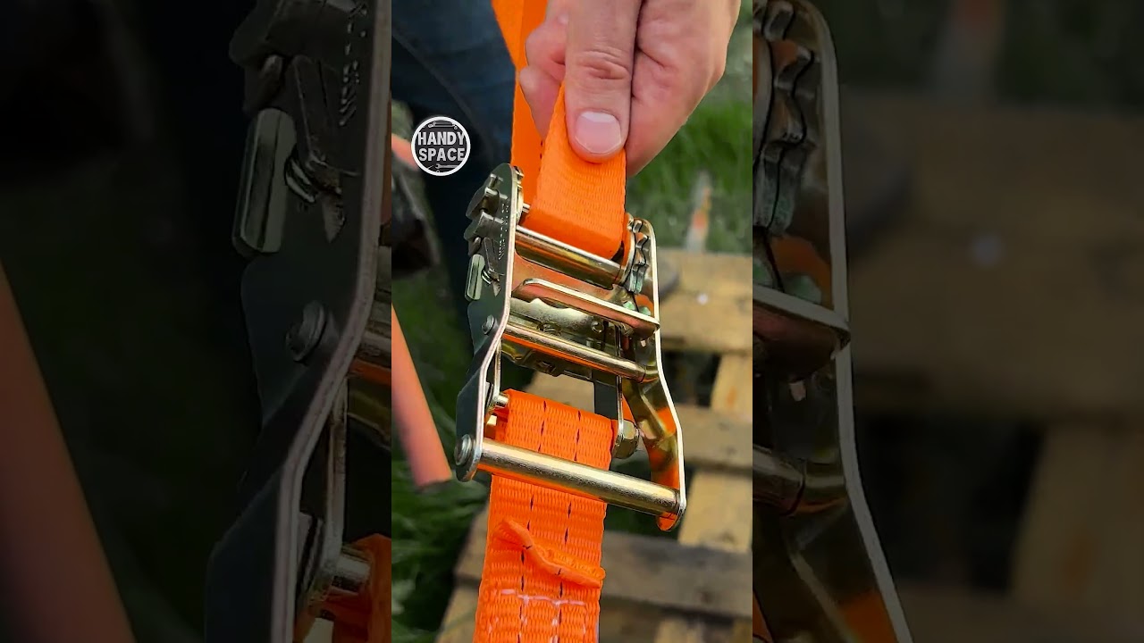 Use the Ratchet Strap Correctly #tricks