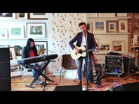 Mark W. Georgsson & Barrie James with 'Faces & Places' at Braemar Gallery, Scotland, July 2017