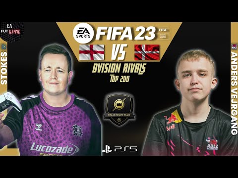 HASHTAG STOKES VS ANDERS VEJRGANG | INTENSE MATCH FIFA 23 - DIVISION RIVALS TOP 200 - PRO VS PRO