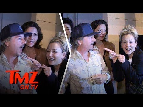 Kaley Cuoco's Awkward Run-In With David Spade! | TMZ TV