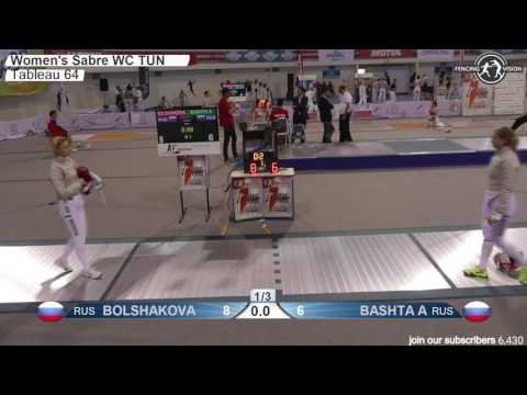 FE F S Individual Tunisia TUN World Cup 2017 T64 18 blue BASHTA RUS vs BOLSHAKOVA RUS