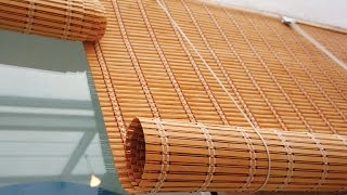 Manual Bamboo Blinds