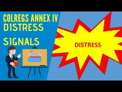 IRPCS Masterclass - Colregs - Annex 4 - Distress Signals