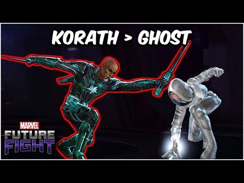 Korath The Pursuer EASILY Replaces Ghost! Captain Marvel Update - Marvel Future Fight