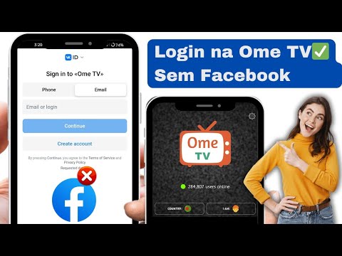 Como acessar o OmeTV sem o Facebook | Como acessar o Ome TV com o VK