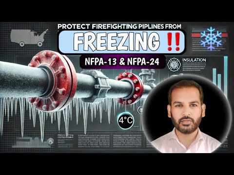 Fire Fighting Pipeline Protection from Freezing NFPA 13 NFPA 24 Explained