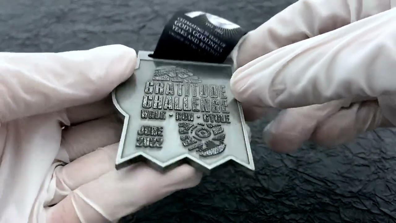 1382 - Gratitude Challenge 70th Anniversary Silver Fiesta Medal