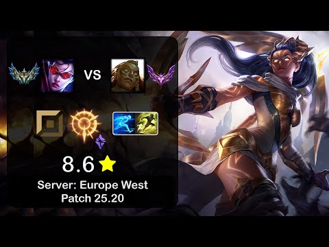 Vayne Top vs Illaoi - EUW Challenger - Patch 25.20