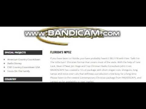 Florida’s Wpoz RadioScape Jingles